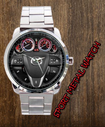 MAZDA 6 SEDAN AUTO Steering Wheel  Watch New Design On Sport Metal Watch