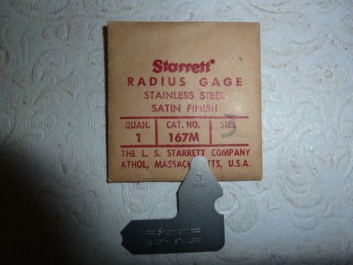 Starrett Radius Gauge 3mm