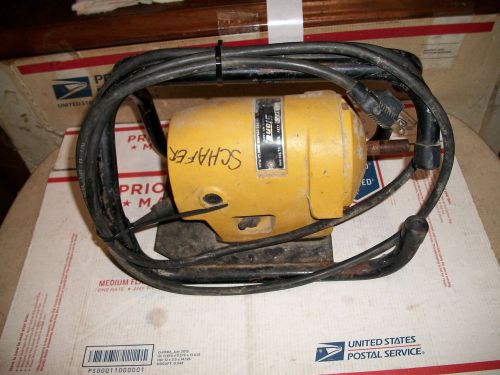 Stone 21770  1 HP Concrete Vibrator Motor 115V-11,500 RPM Used