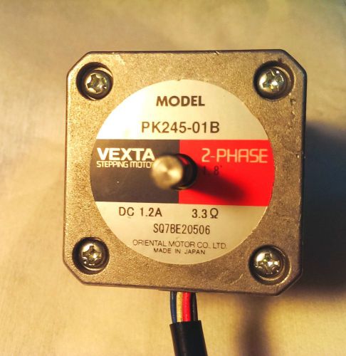 VEXTA PK245-01B STEPPING MOTOR DC 1.8 Degree Step 4 Volt 1.2 Amp