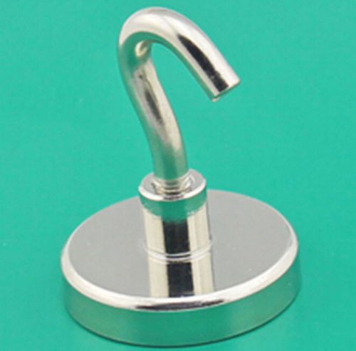 1pcs d36 holding force 33 kg neodymium permanent hanger magnets hook #a40e for sale