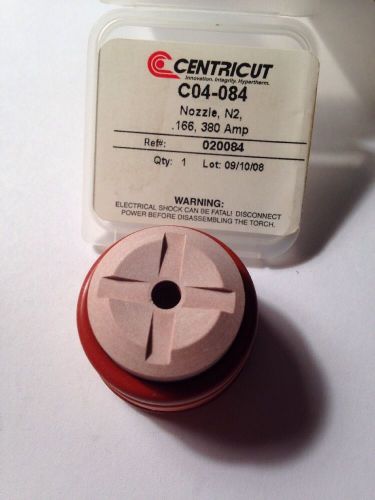 Centricut C04-0824 Nozzle N2 .166 380 Amp NEW IN PACKAGE 1 Pc