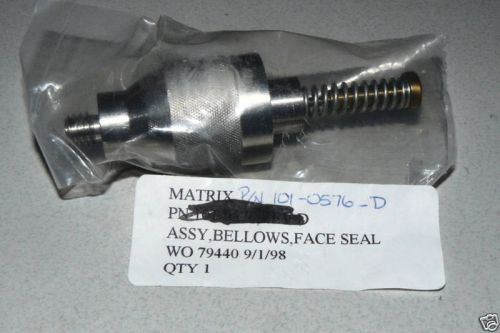New bellows face seal assembly matrix 101-0576-d for sale