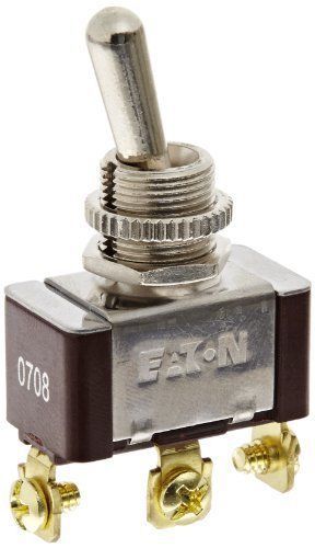 Eaton XTD2C2A Toggle Switch, Screw Termination, On-On Action, SPDT Contacts