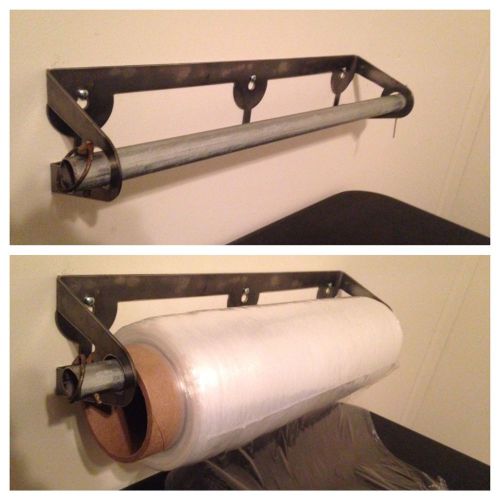 Shrink stretch wrap dispenser holder - shop paper towels garage stand rack for sale