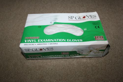 SP Vinyl Examination Gloves Size Small Aprox 40 Pairs