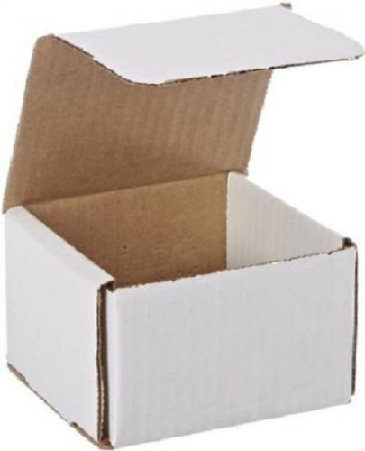 Corrugated Cardboard Shipping Boxes Mailers 4&#034; x 4&#034; x 3&#034; (Bundle of 50)