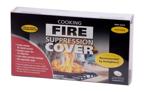 Cooking fire suppression cover, 36 x 36 kitchen fire safety blanket for sale