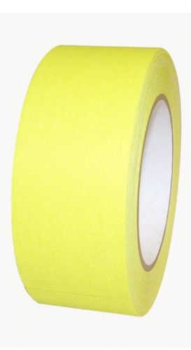 Polyken 510-Neon Premium Fluorescent Yellow Gaffers Tape: 2 in. x 75 ft