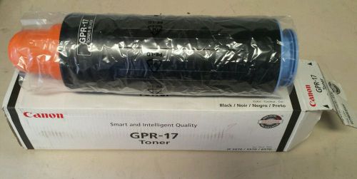 New genuine oem canon gpr-17 black toner 0279b003aa imagerunner 5070 5570 6570 for sale