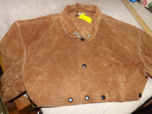 Steiner 92102 large leather welding jacket kevlar &amp; tillman waist apron for sale