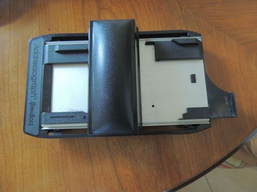 ADDRESSOGRAPH Credit Card Machine Manual Flatbed Imprinter Knuckle Buster