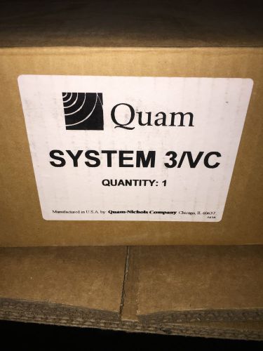 QUAM-NICHOLS System 3VC Speaker System New in open box !
