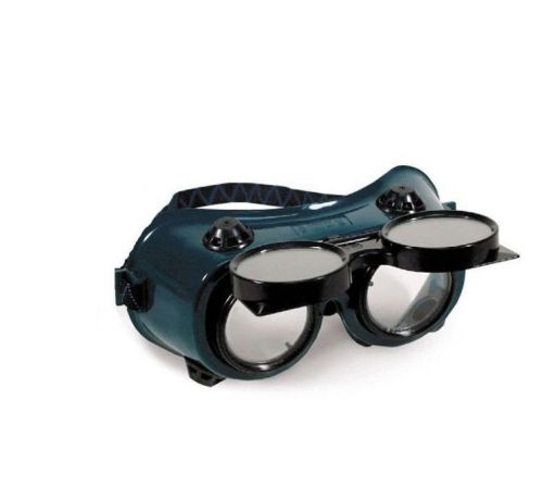 Welding Cutting Welders Safety Goggles Glasses Flip Up Dark Green Lenses New