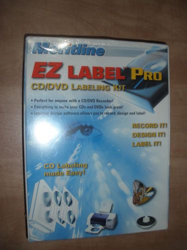 EZ Label Pro CD/DVD Labeling Kit NEW