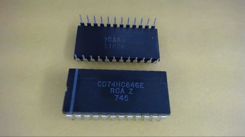 RCA CD74HC646E 24-Pin Dip Integrated Circuit New Lot Quantity-10