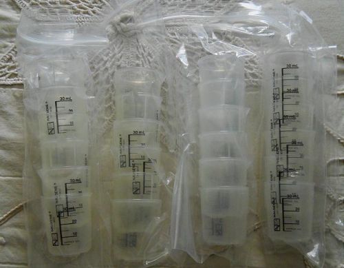 24 new 1201 0030 nalgene 30ml low form plastic beakers for sale