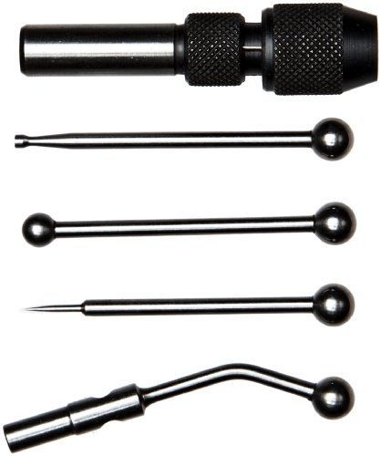 Fowler 52-575-005 Wiggler Center Finder Complete Set with Four Attachments