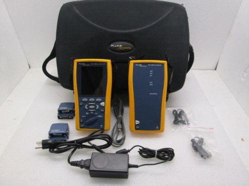 Fluke networks dtx-1200 digital cable analyzer tester &amp; smartremote  ships today for sale