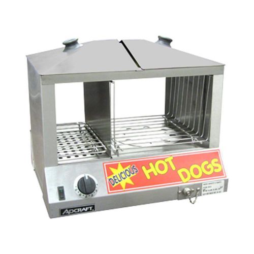 Admiral Craft HDS-1200W Hot Dog &amp; Bun Steamer 18-1/4&#034; x 14-1/2&#034; x 15&#034;H