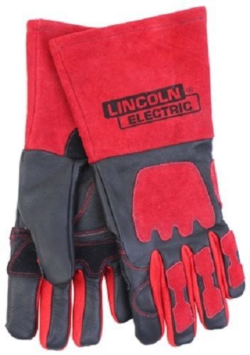 Lincoln electric, kh962, premium welding gloves, black cow grain palm for sale