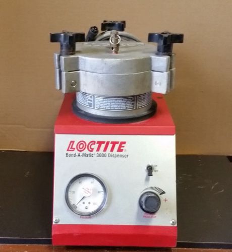 Loctite bond-a-matic 3000 dispenser (lot #2) for sale