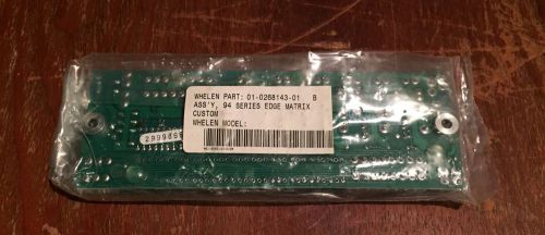 new in wrapper whelen edge strobe light bar matrix board