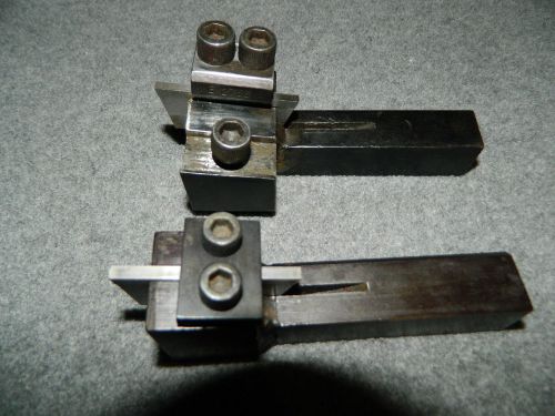 Lot of 2 Vintage lathe cut off-parting- grooving tools