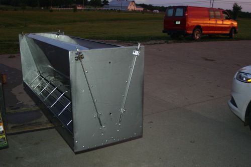 16 Bin Stainless Steel Pig Feeder