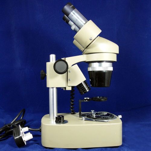 Vickers instruments greenough 1x, 3x polarizing &amp; normal stereo microscope for sale