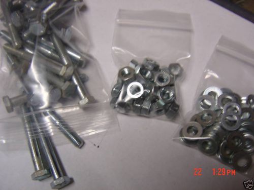 M6 x 50mm zinc plated hex head screws for sale
