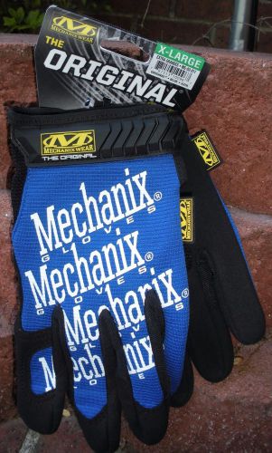 Mechanix wear the original tactical work gloves - blue - size xl for sale