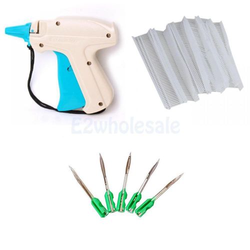 Garment toy brand pricing label tag tagging machine gun +5 needles + 5000 barbs for sale