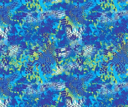 HYDROGRAPHIC WATER TRANSFER HYDRODIPPING FILM HYDRO DIP BLUE YELLOW HEX