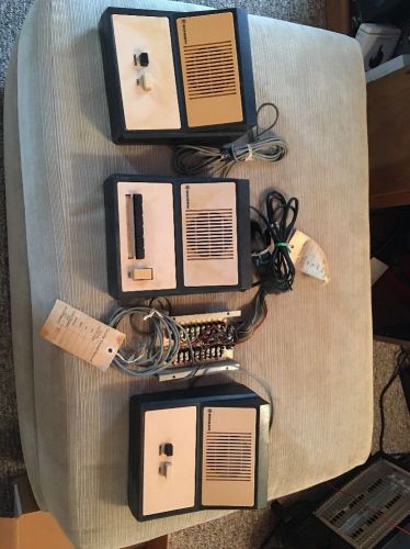 Bogen rie-1a remote intercom station also switchboard ie-7a untested for sale