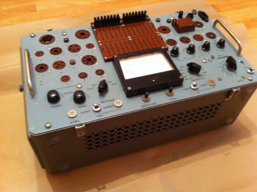 Kalibr l3-3 russian made vintage vacuum tube tester - new!  stock with extras for sale