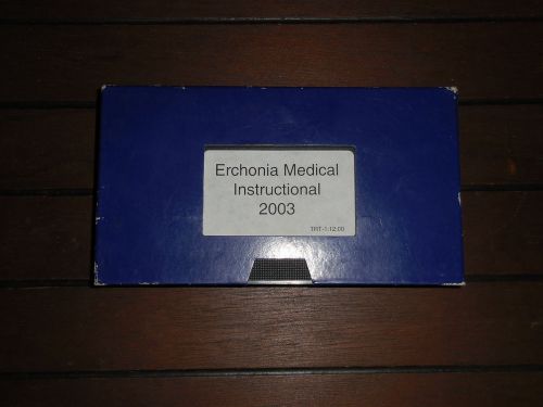 Erchonia Medical Instructional VHS tape (Dr. Richard Amy) 2003