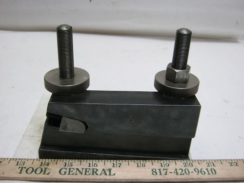 Aloris Quick Change Morse Taper Tool Holder (EA7)