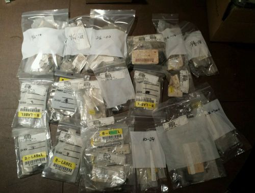 Large assortment rutland thread repair key lock 8-32 to 1&#034;-12 stainless &amp; carbon for sale