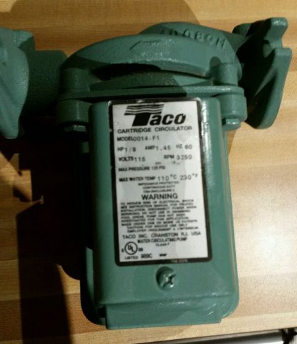 Taco 1/8 hp 115v circulator