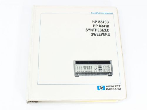 HP 8340B - 8341B Synthesized Sweepers Calibration Manual Vol.2