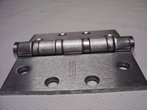 HEAVY 3/4&#034; Knuckle MacPro Stainless Ball Bearing Commercial Door Hinge 4 1/2&#034;