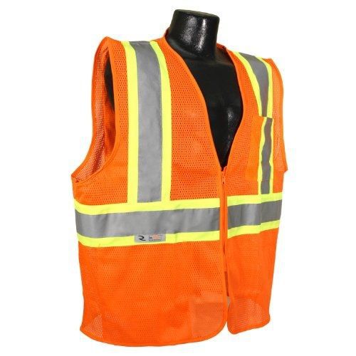 Radians sv225-2zom-3x polyester mesh economy class-2 fire retardant vest with for sale