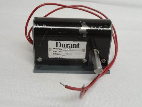 DURANT- Model: ES9513 Lineal Rotary Contactor - Ratio 1:1  &#034;NEW&#034;