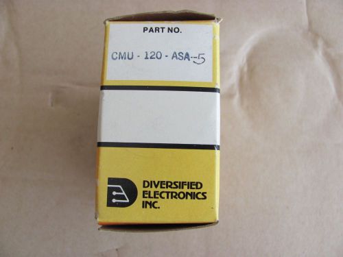 Diversified Electronics Industrial Controls 120VAC Relay CMU 120 ASA-5