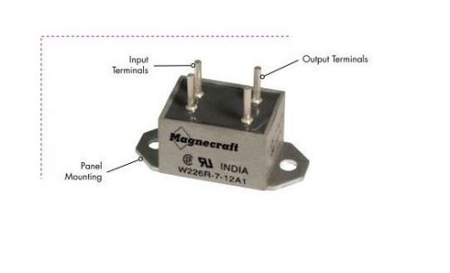 Magnecraft w226r-8-12a1relay ssr 10ma 12v dc-in 7a 280v ac-out us authorized new for sale