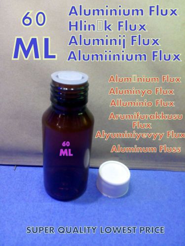 Flux used for soldering of aluminum, stainless steel, nickel, copper 60ml pack