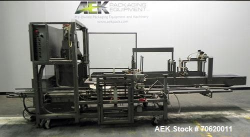 Used- Wepackit Model MPM 300 Case Packer.  Machine is capable of up to 15 cases