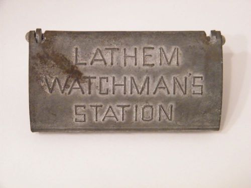 Lathem Watchmens Key