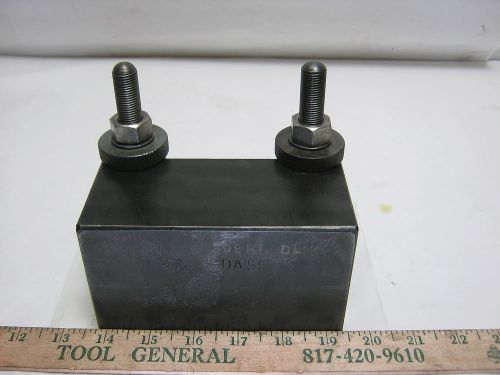 Aloris Quick Change Morse Taper Tool Holder (DA55)